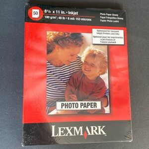 Lexmark 50 sheet photo paper